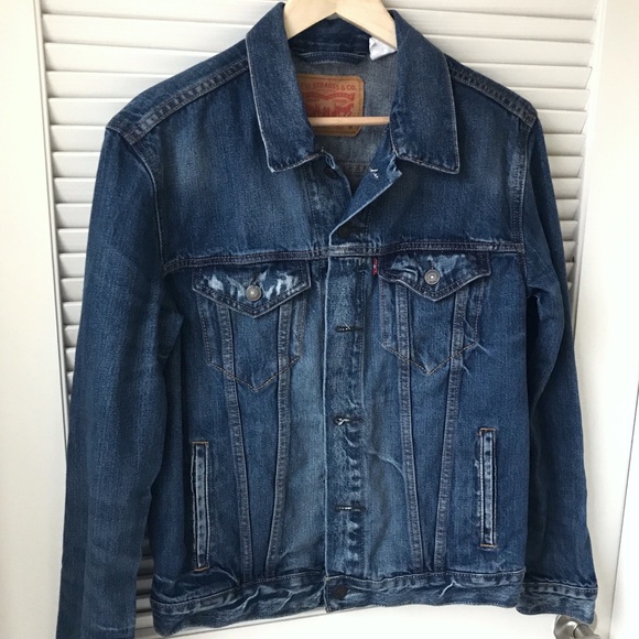 NWOT Levi’s Men’s Denim Trucker Jacket - Picture 4 of 7